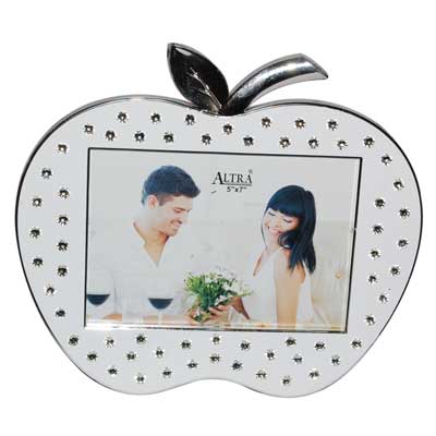 "Apple Design Photo Frame (White)-004 - Click here to View more details about this Product